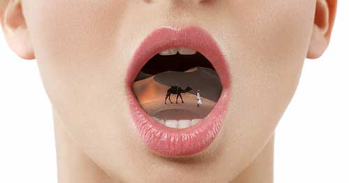 علت خشکی دهان چیست؟ 
