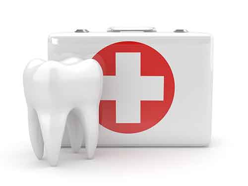 کمک های اولیه برای دندان